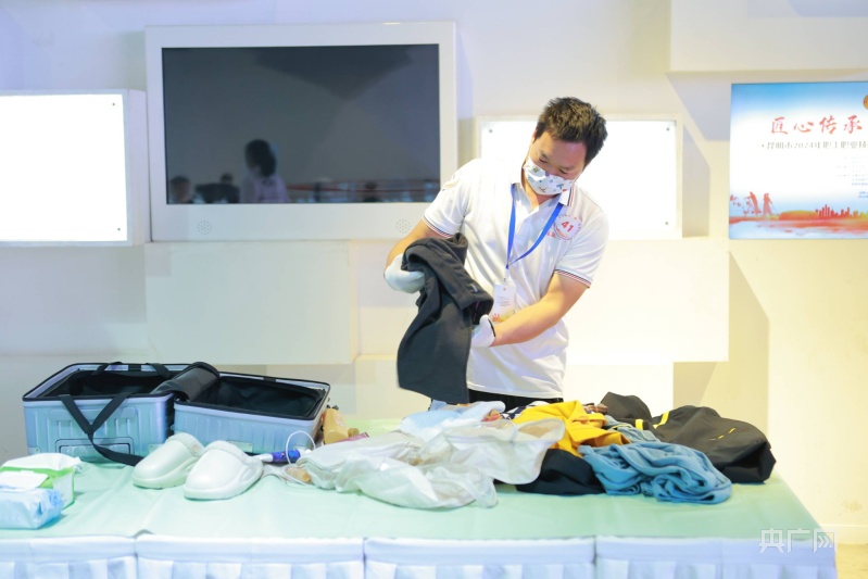 昆明职工职业技能竞赛家政服务员竞赛决赛举行(图2)